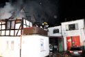 Fachwerkhaus ausgebrannt in Koenigswinter P11